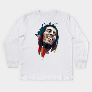 Bob marley Kids Long Sleeve T-Shirt